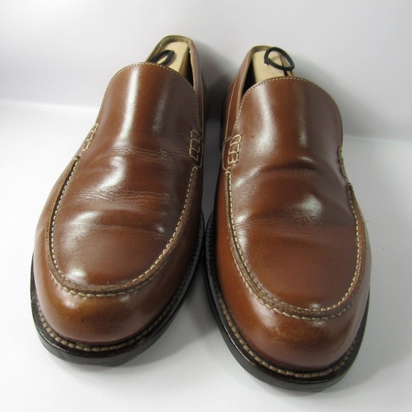 Johnston & Murphy Size 9.5 Brown Loafer Mens B6B16